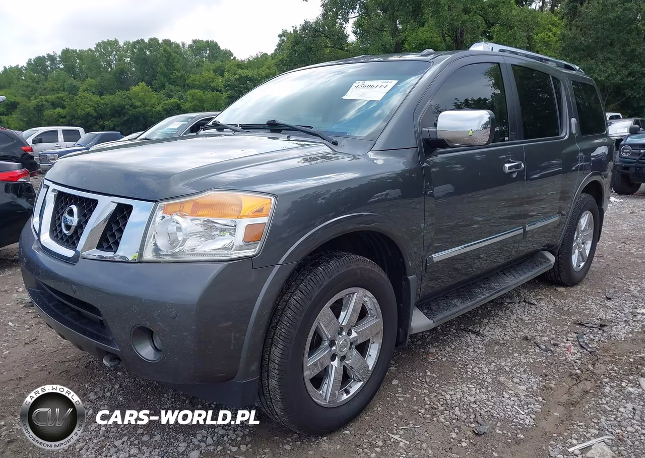 2011 Nissan Armada Platinum VIN:5N1BA0NE1BN617208 - 2