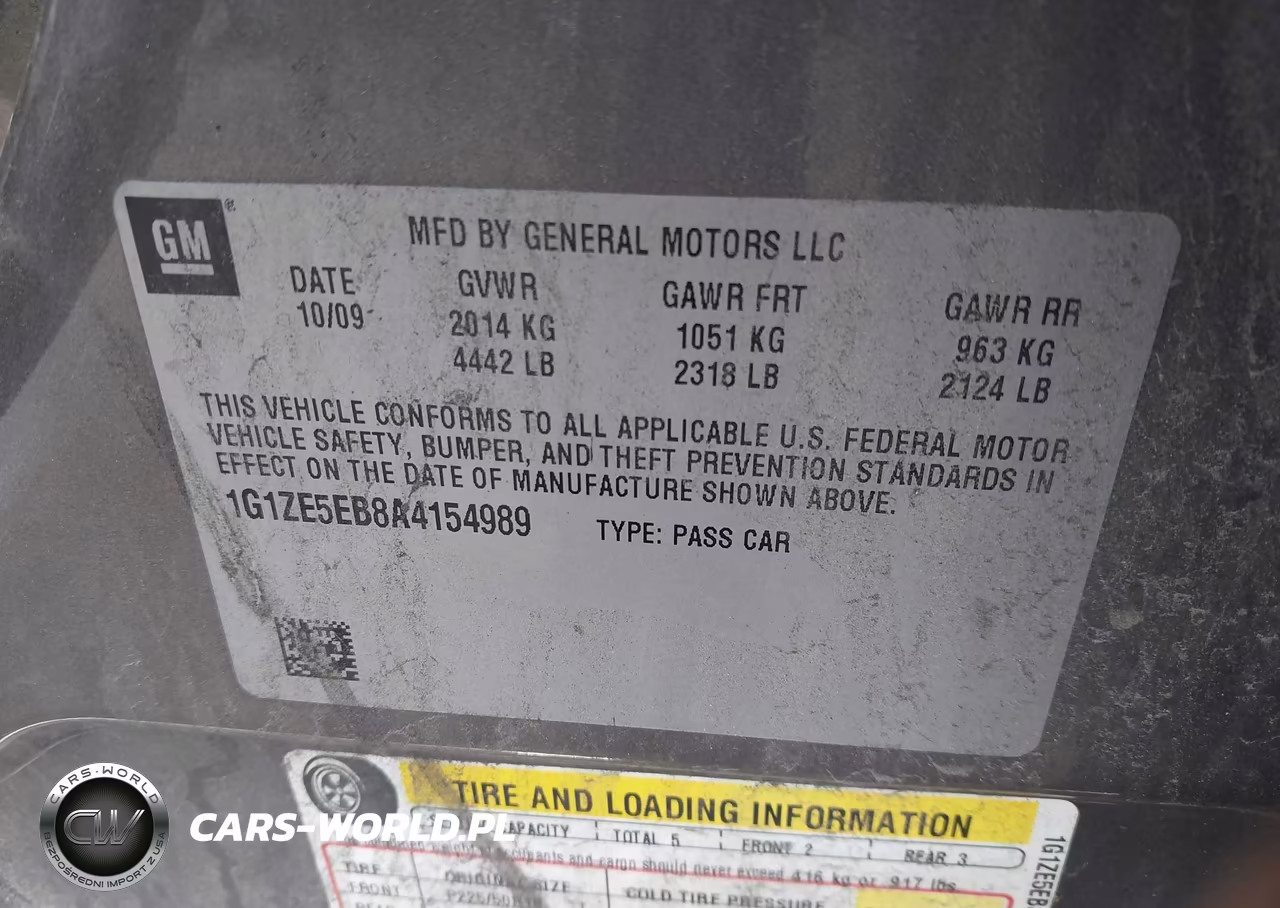 2010 Chevrolet Malibu Ltz VIN:1G1ZE5EB8A4154989 - 9