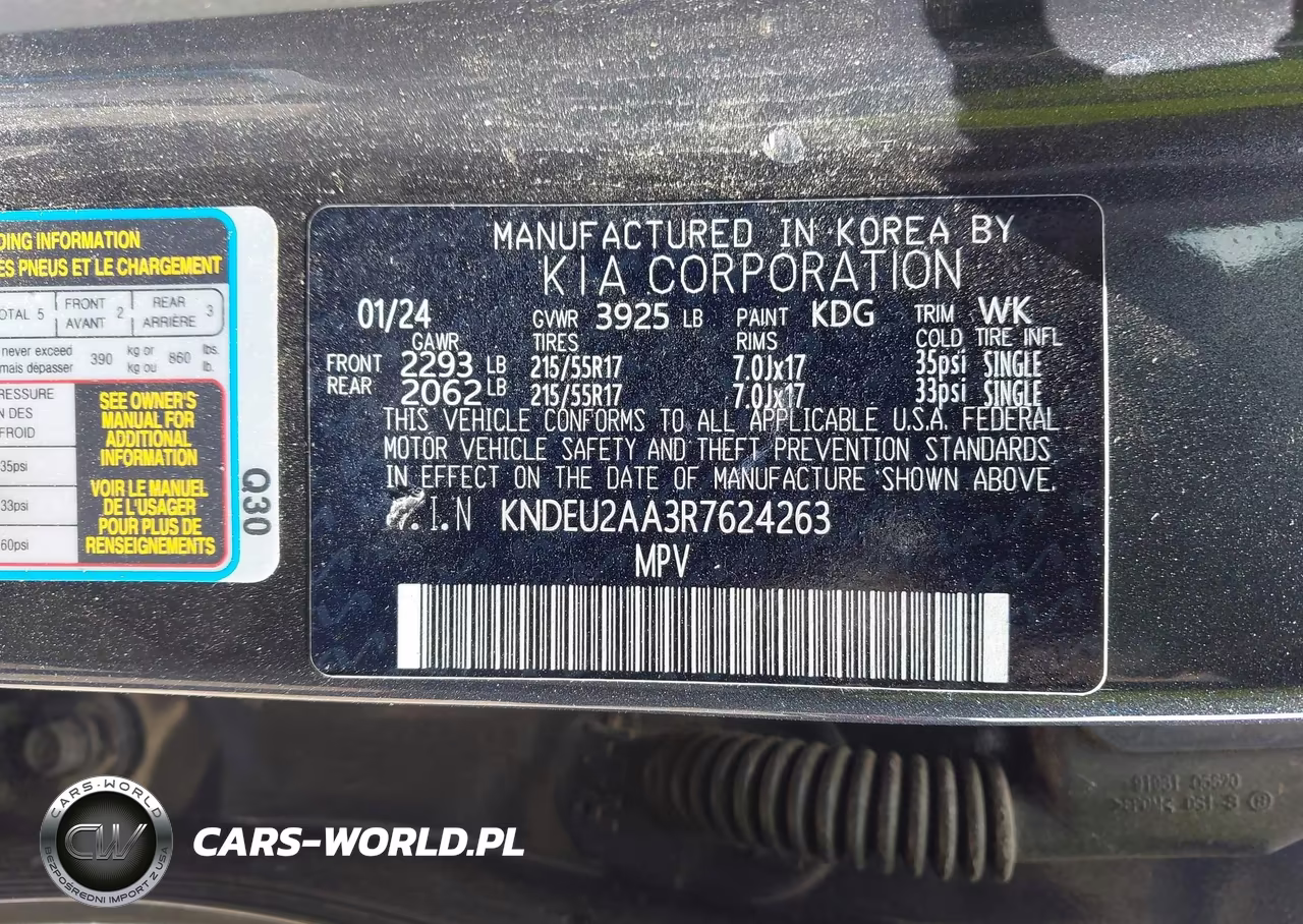 2024 Kia Seltos S VIN:KNDEU2AA3R7624263 - 9