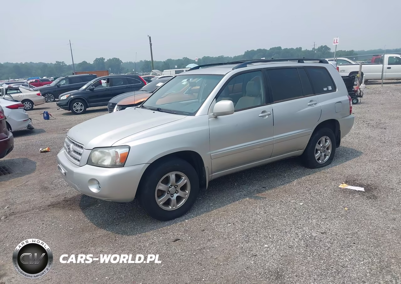 2007 Toyota Highlander 3Rd Row VIN:JTEEP21A670220964 - 2