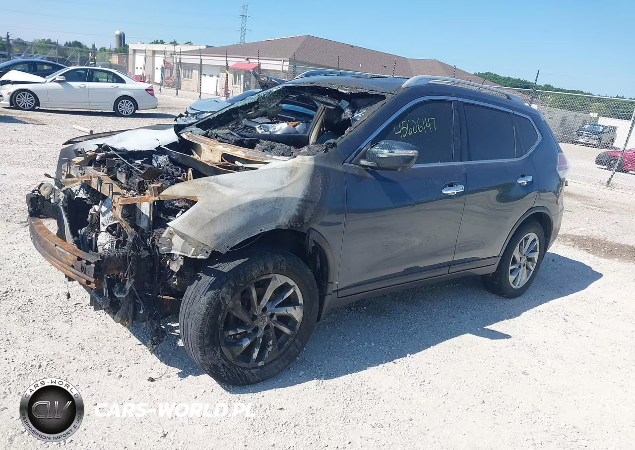 2015 Nissan Rogue Sl VIN:5N1AT2MV0FC858066 - 2