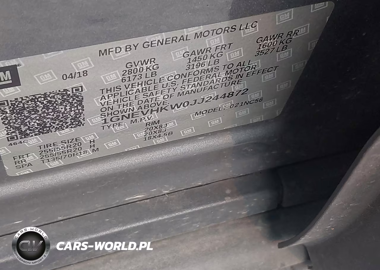 2018 Chevrolet Traverse Lt Leather VIN:1GNEVHKW0JJ244872 - 9