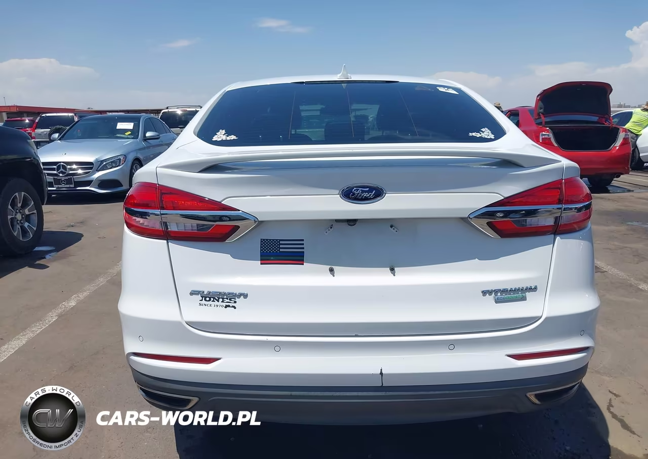 2019 Ford Fusion Titanium VIN:3FA6P0K90KR104238 - 16