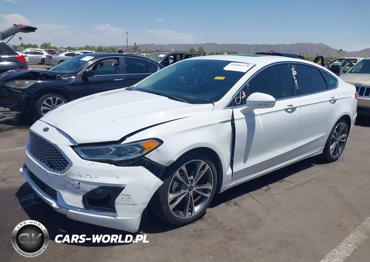 2019 Ford Fusion Titanium VIN:3FA6P0K90KR104238 - 2