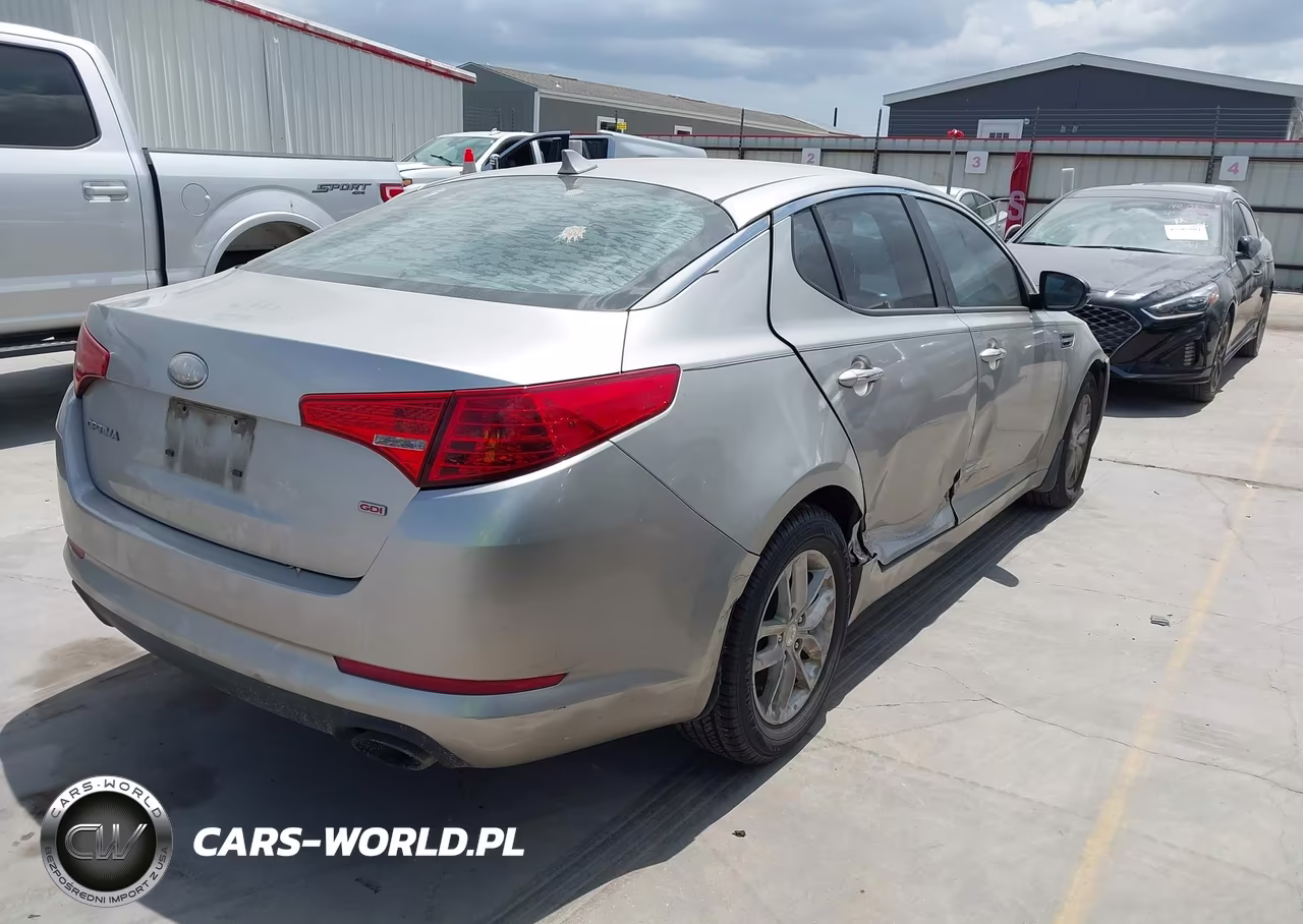 2013 Kia Optima Lx VIN:KNAGM4A7XD5376149 - 4