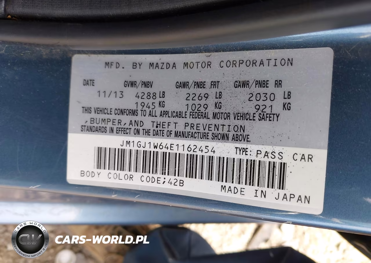 2014 Mazda Mazda6 I Grand Touring VIN:JM1GJ1W64E1162454 - 9