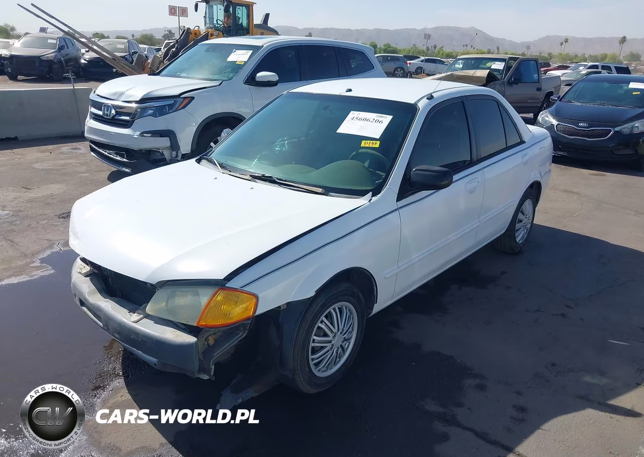 1999 Mazda Protege Dx-Lx VIN:JM1BJ2225X0133881 - 2