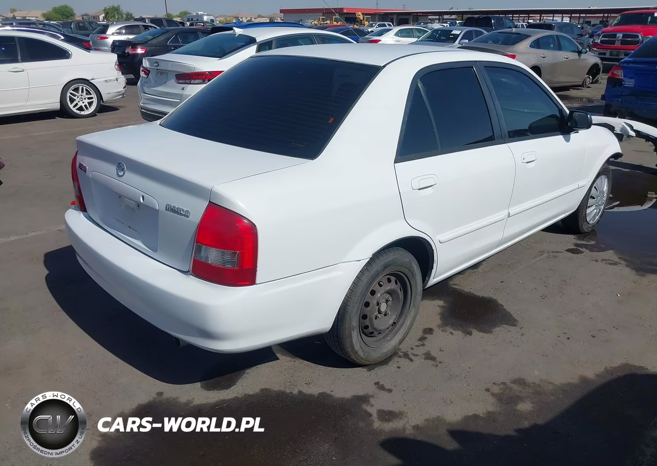 1999 Mazda Protege Dx-Lx VIN:JM1BJ2225X0133881 - 4