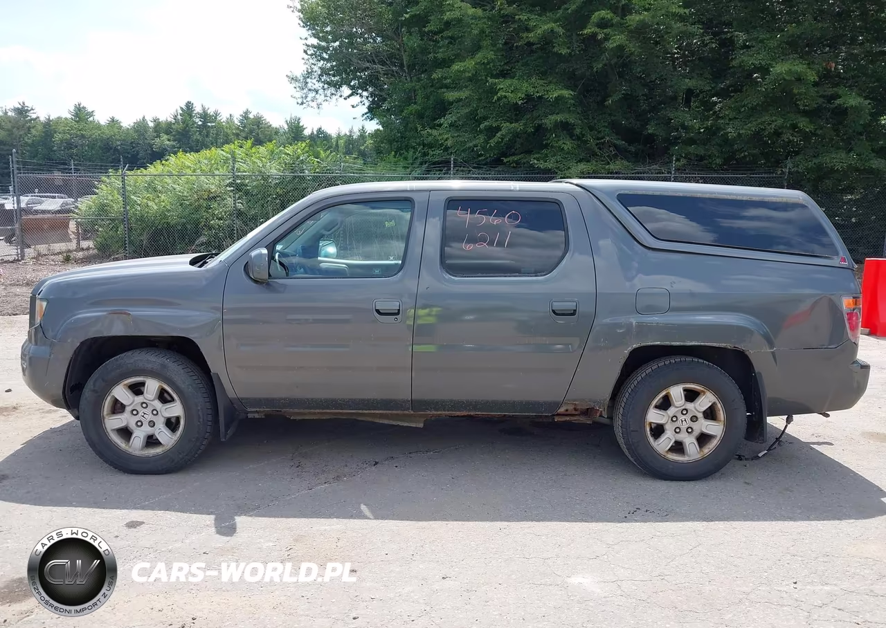 2007 Honda Ridgeline Rtl VIN:2HJYK16537H536965 - 12