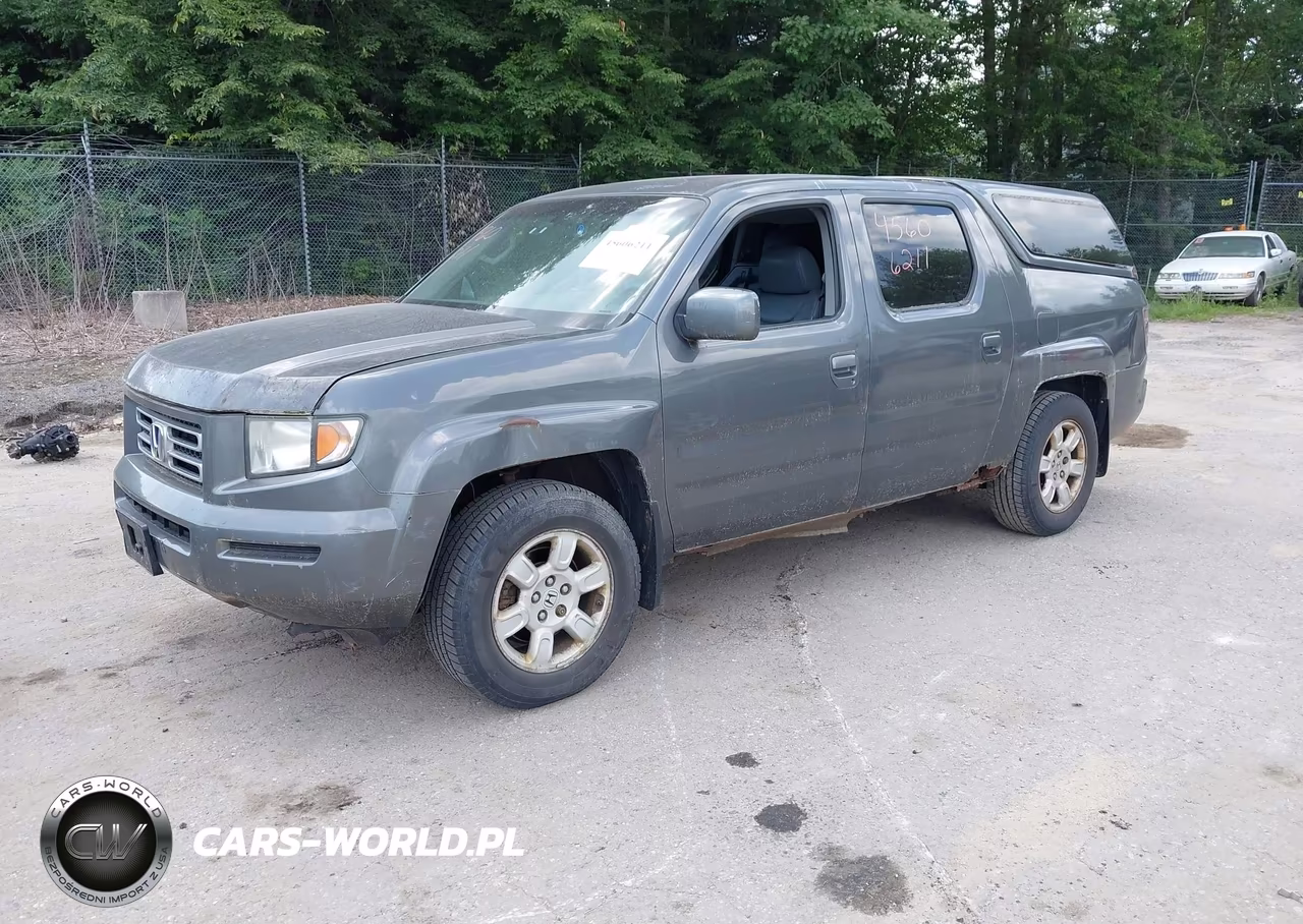 2007 Honda Ridgeline Rtl VIN:2HJYK16537H536965 - 2