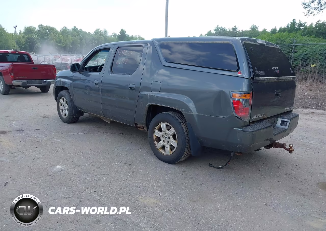 2007 Honda Ridgeline Rtl VIN:2HJYK16537H536965 - 3