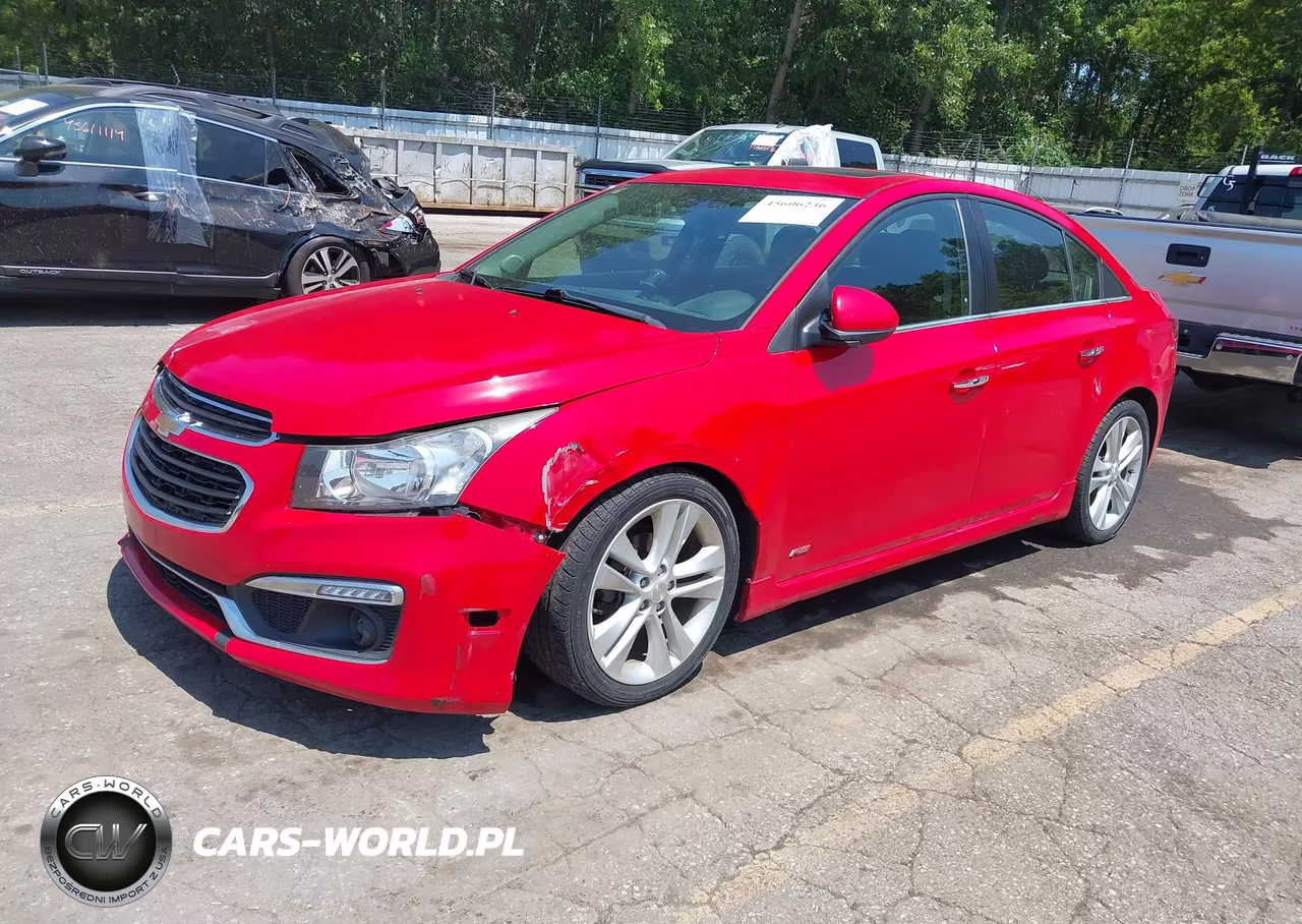 2015 Chevrolet Cruze Ltz VIN:1G1PG5SB6F7143419 - 2