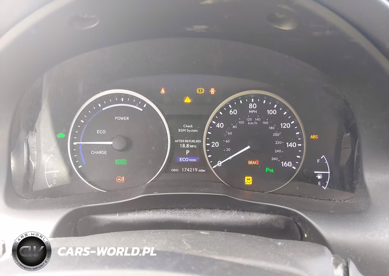 2014 Lexus Es 300H VIN:JTHBW1GG9E2054164 - 7