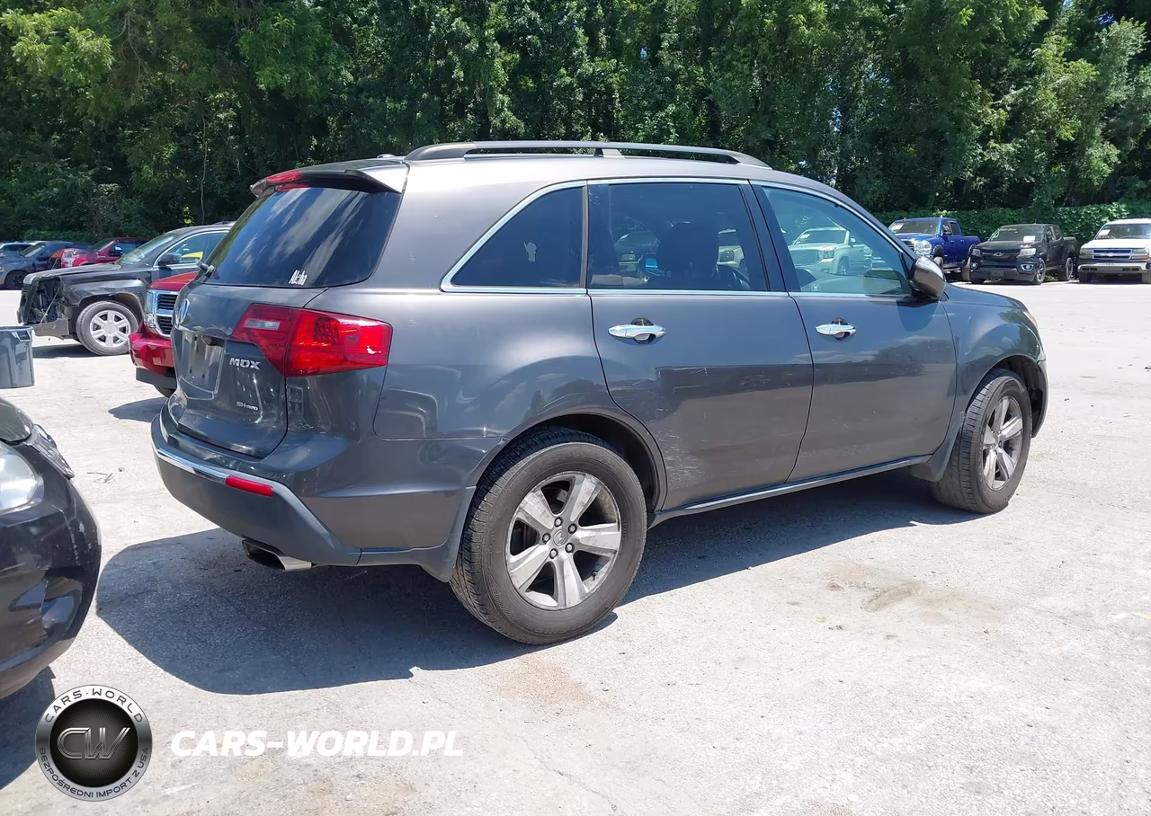 2011 Acura Mdx Technology Package VIN:2HNYD2H60BH505525 - 4