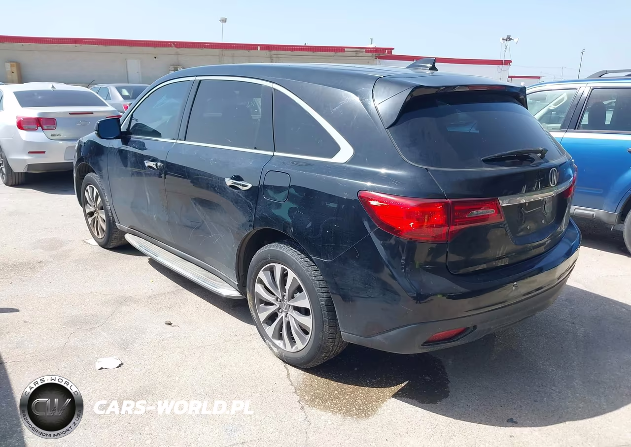 2014 Acura Mdx Technology Package VIN:5FRYD3H45EB018601 - 3