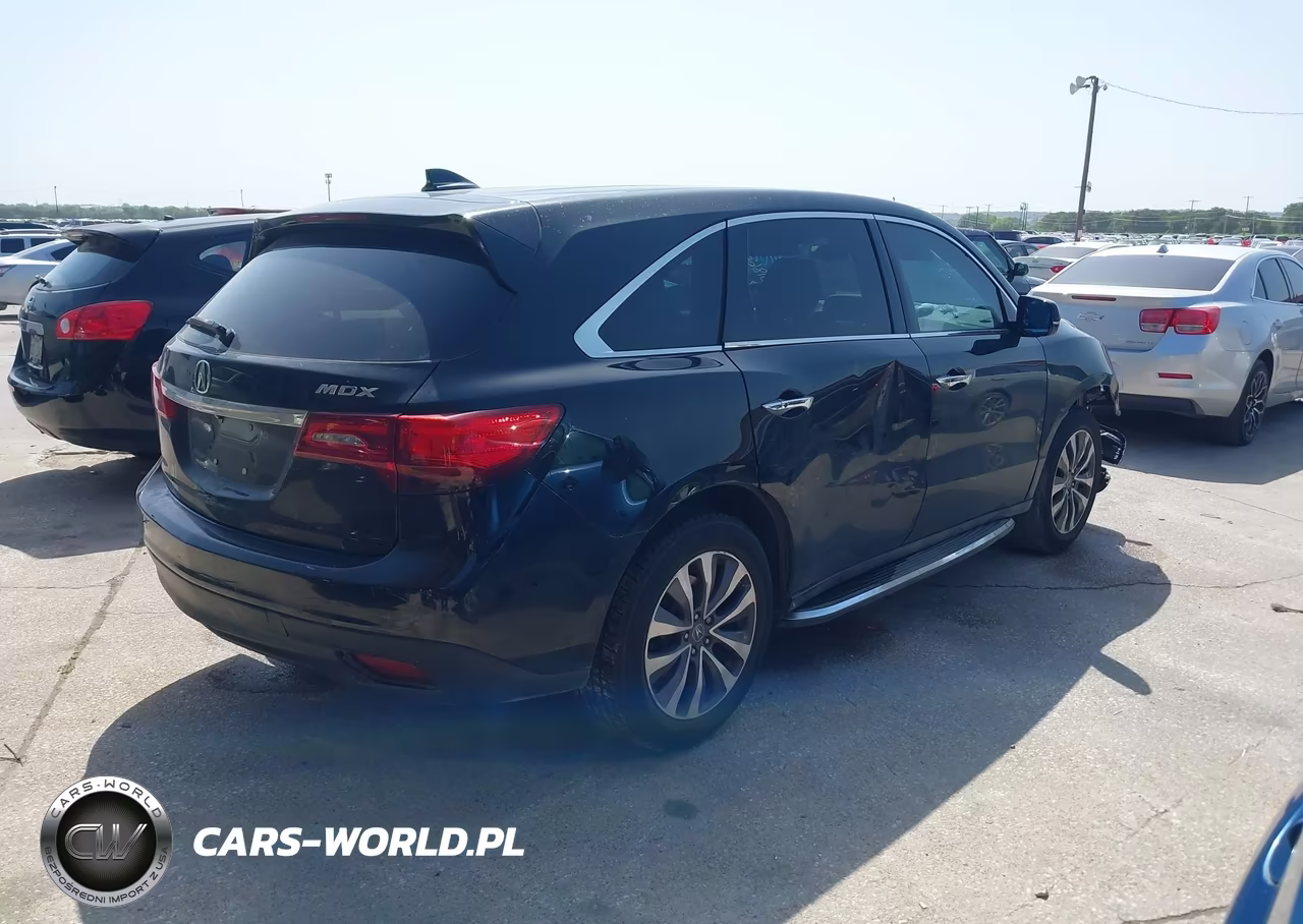 2014 Acura Mdx Technology Package VIN:5FRYD3H45EB018601 - 4