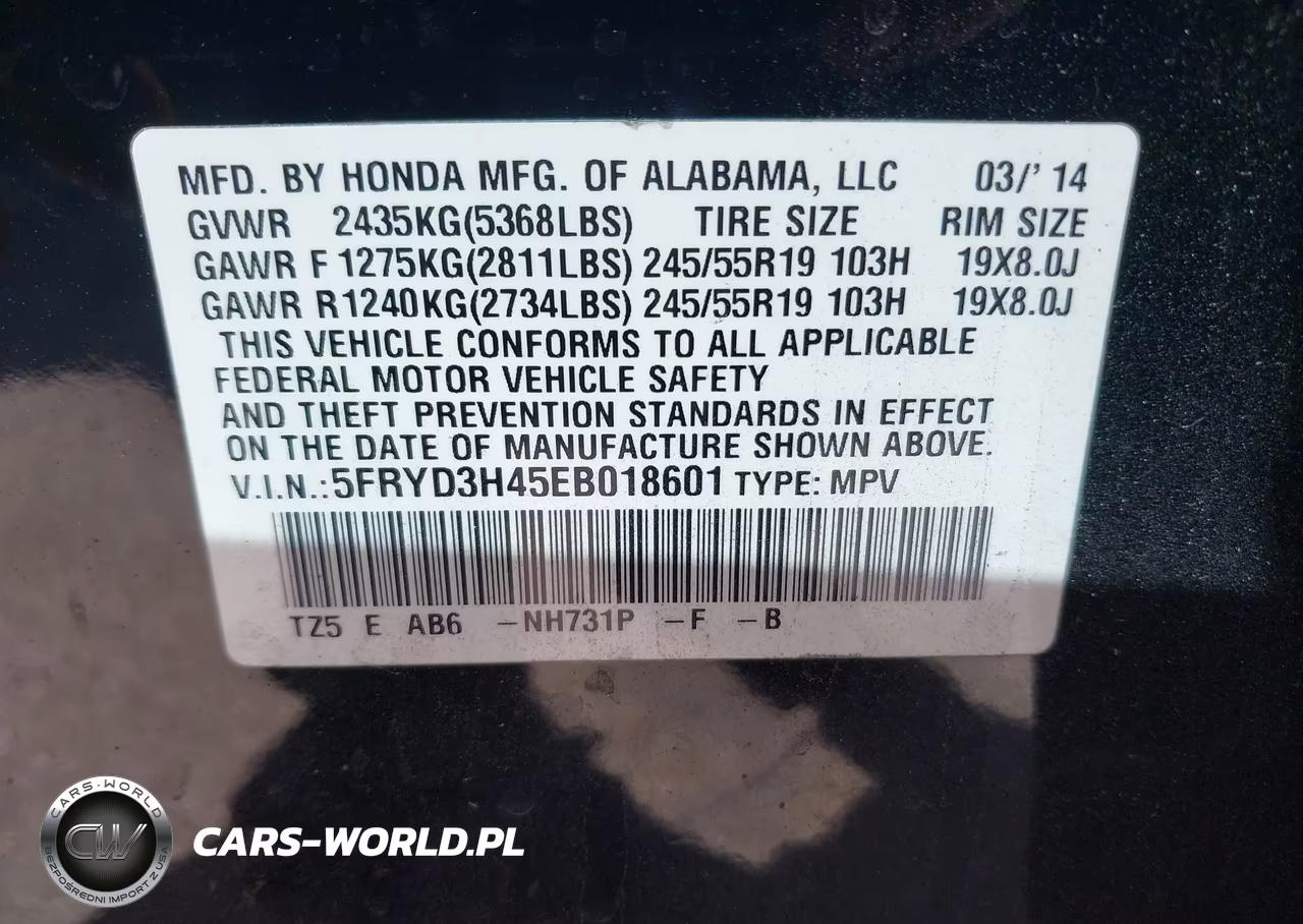 2014 Acura Mdx Technology Package VIN:5FRYD3H45EB018601 - 9