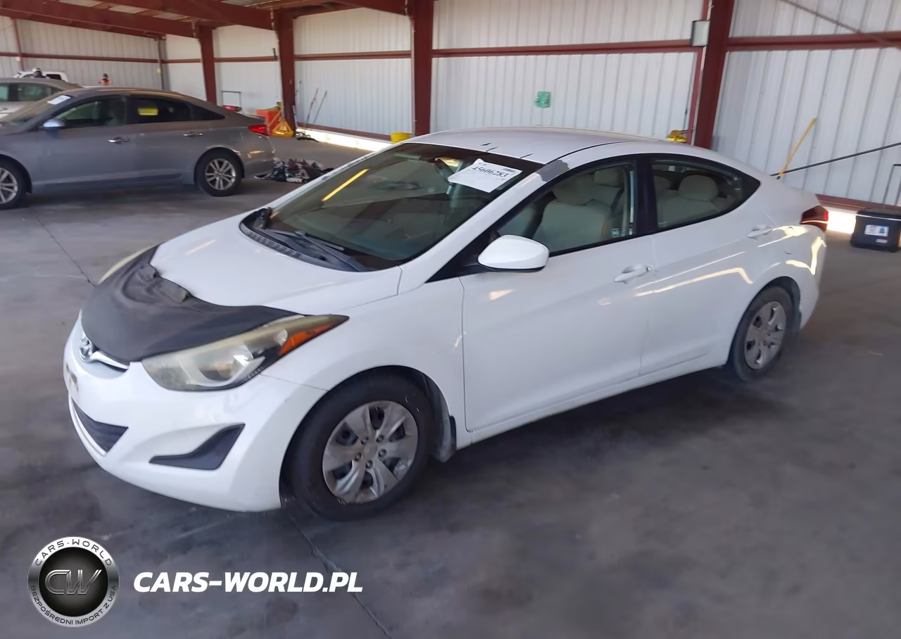 2016 Hyundai Elantra Se VIN:5NPDH4AE0GH727468 - 2