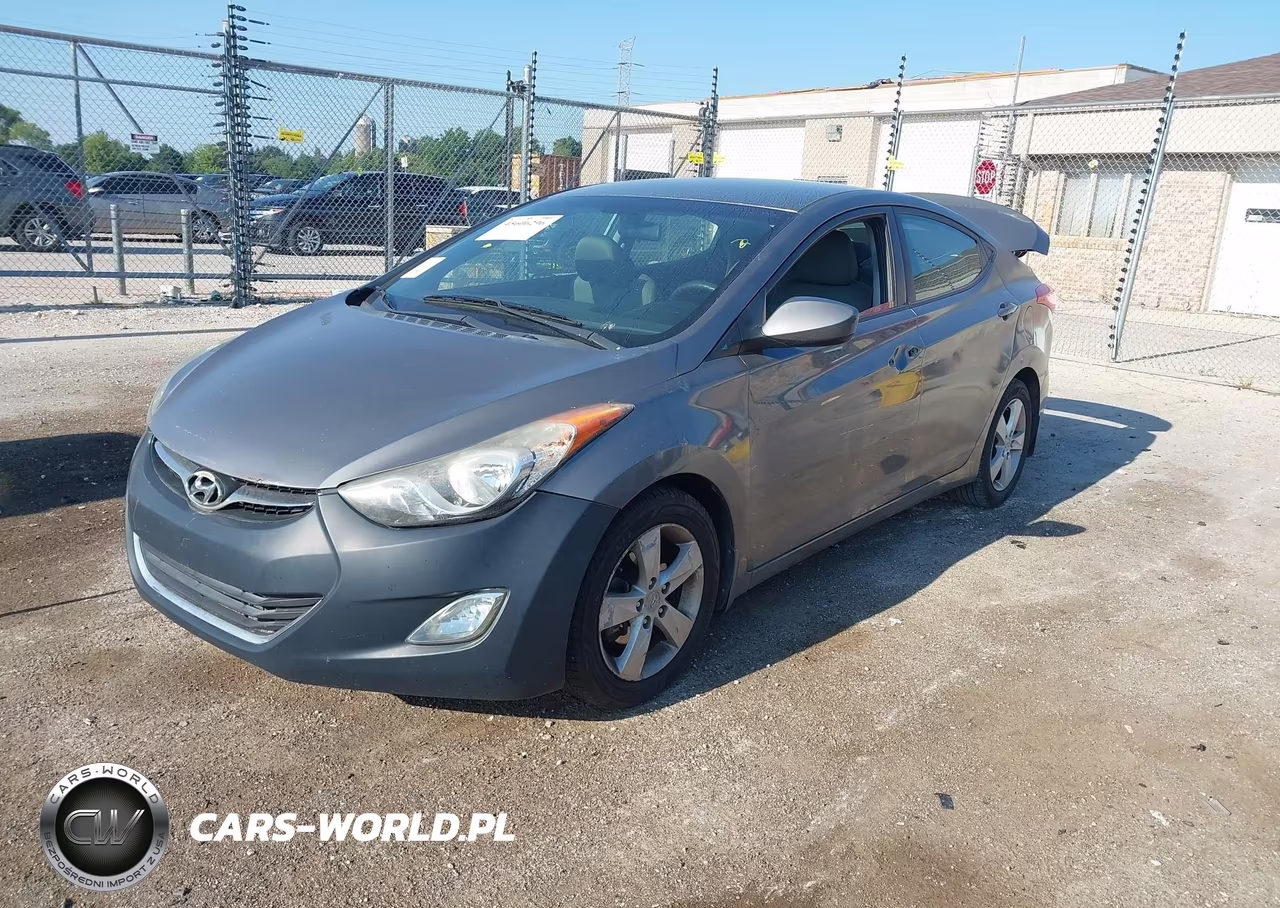 2013 Hyundai Elantra Gls VIN:5NPDH4AE5DH203230 - 2