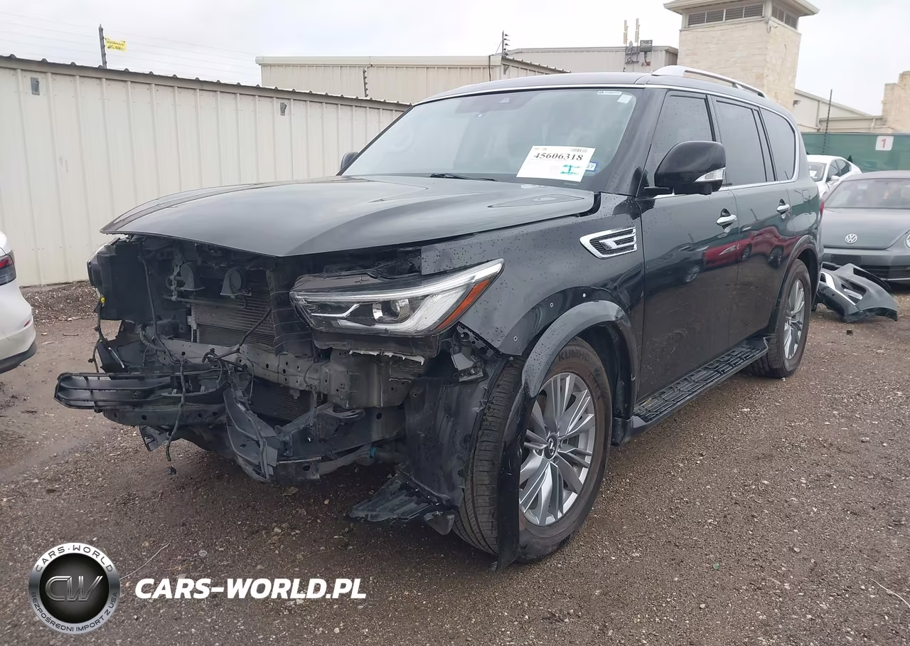 2023 Infiniti Qx80 Luxe VIN:JN8AZ2AF4P9756501 - 2