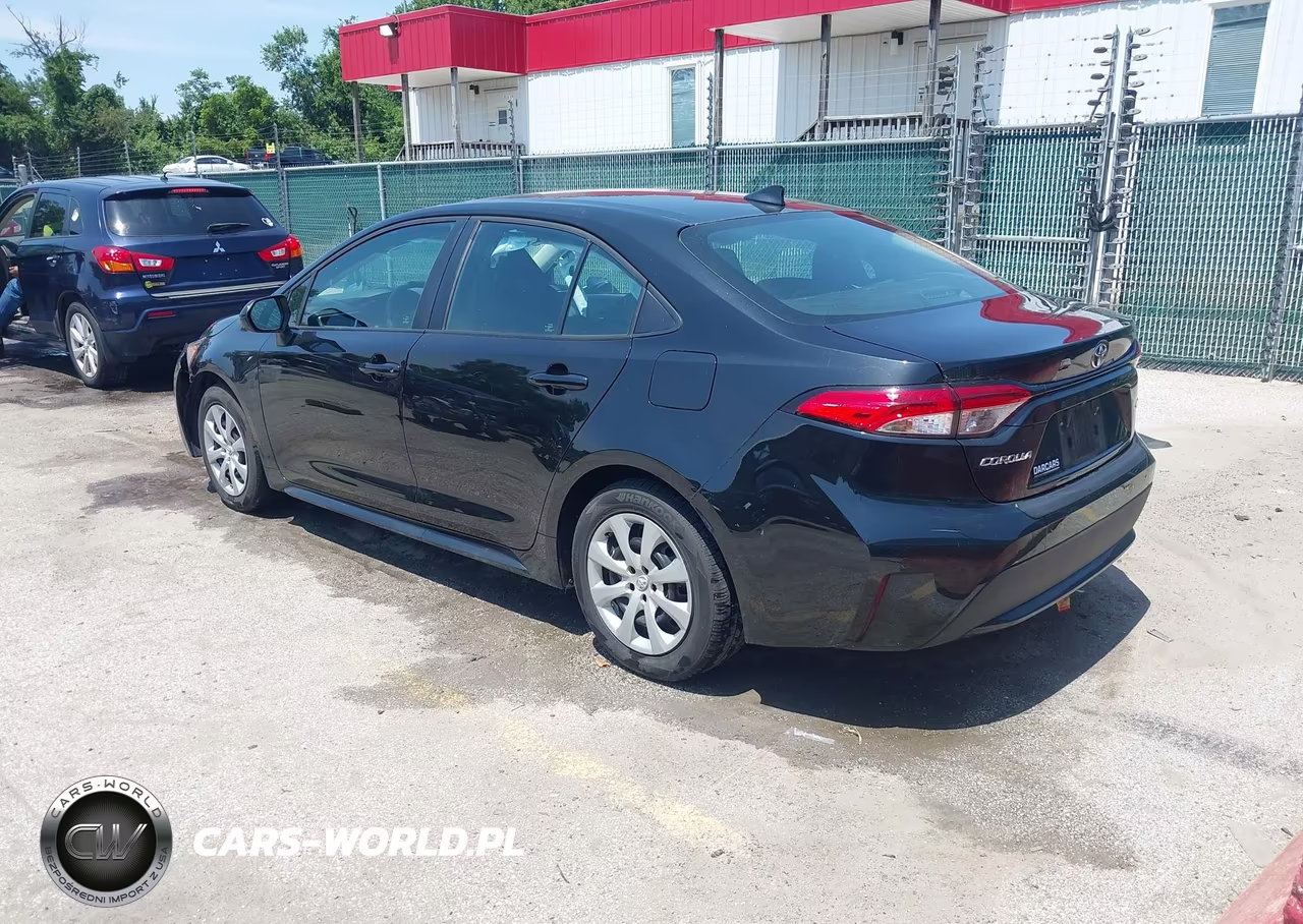 2021 Toyota Corolla Le VIN:5YFEPMAE5MP176055 - 3