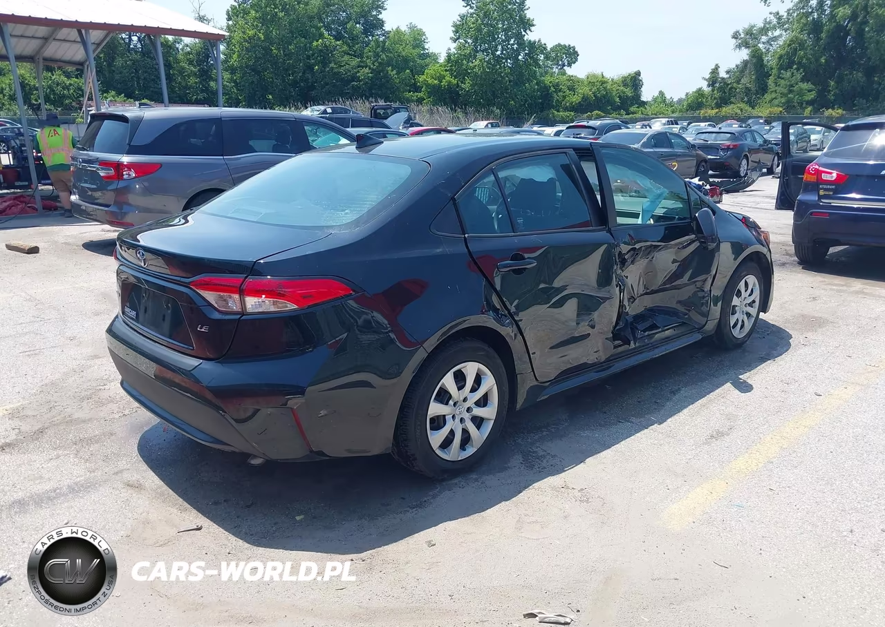 2021 Toyota Corolla Le VIN:5YFEPMAE5MP176055 - 4
