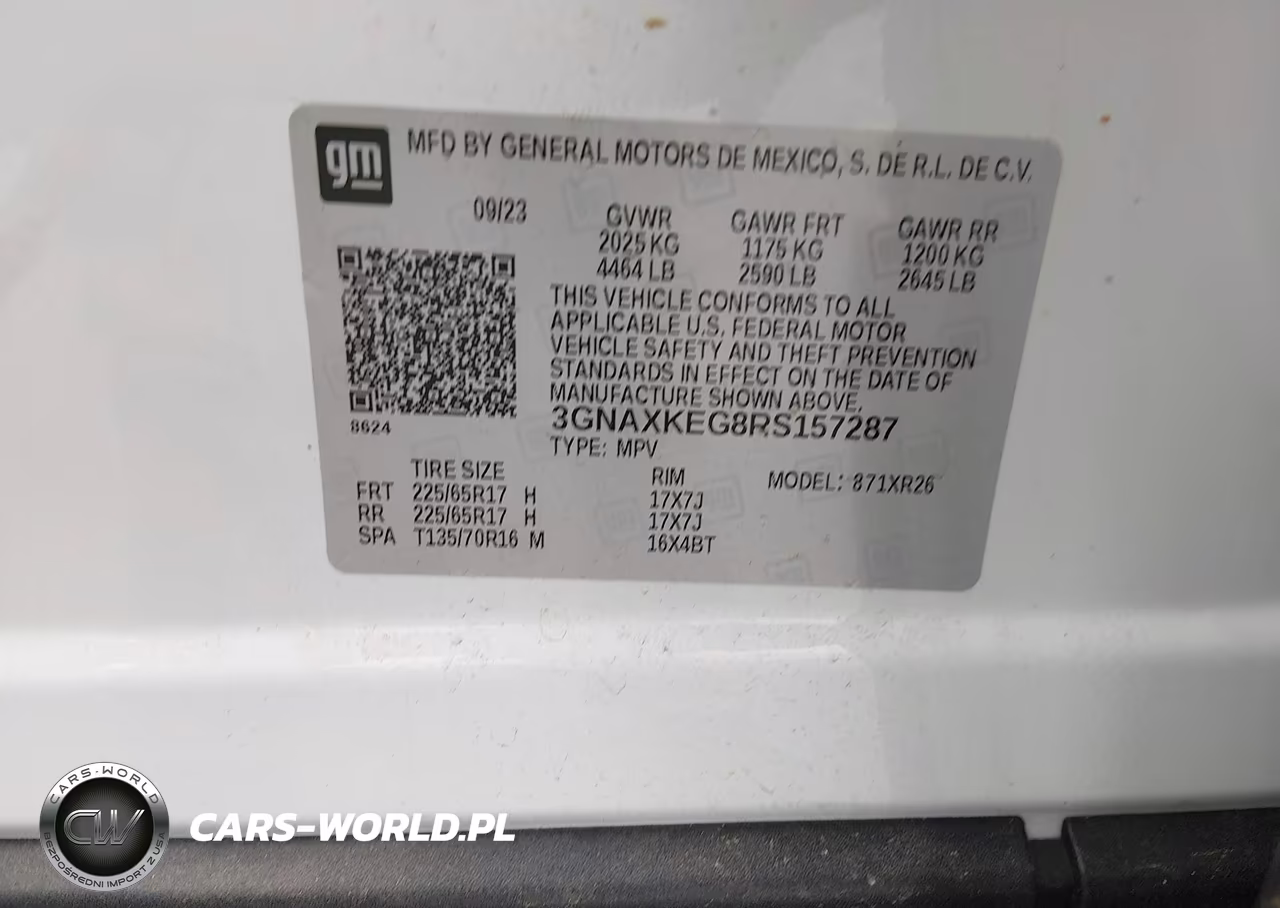 2024 Chevrolet Equinox Fwd Lt VIN:3GNAXKEG8RS157287 - 9