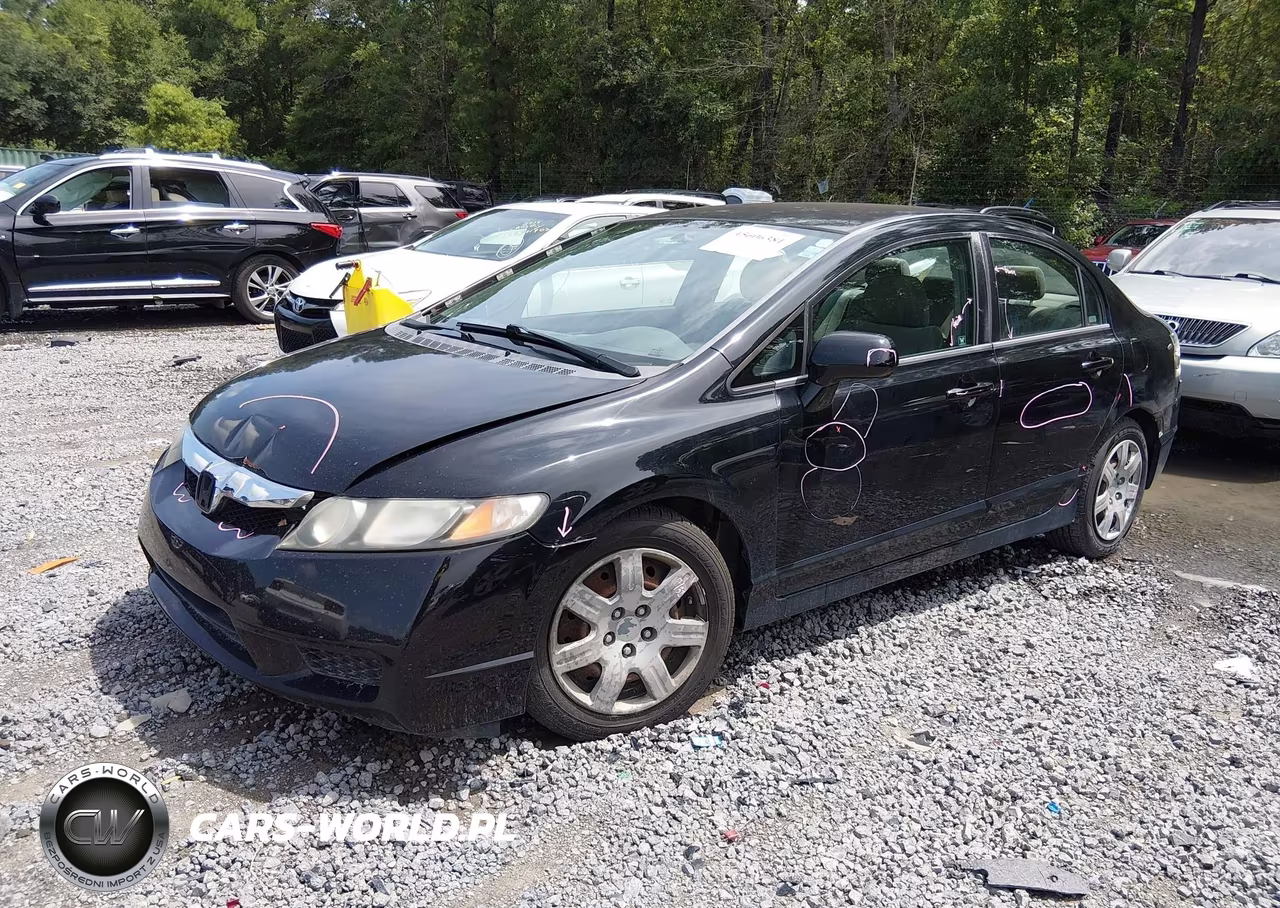 2009 Honda Civic Lx VIN:2HGFA16559H363839 - 2