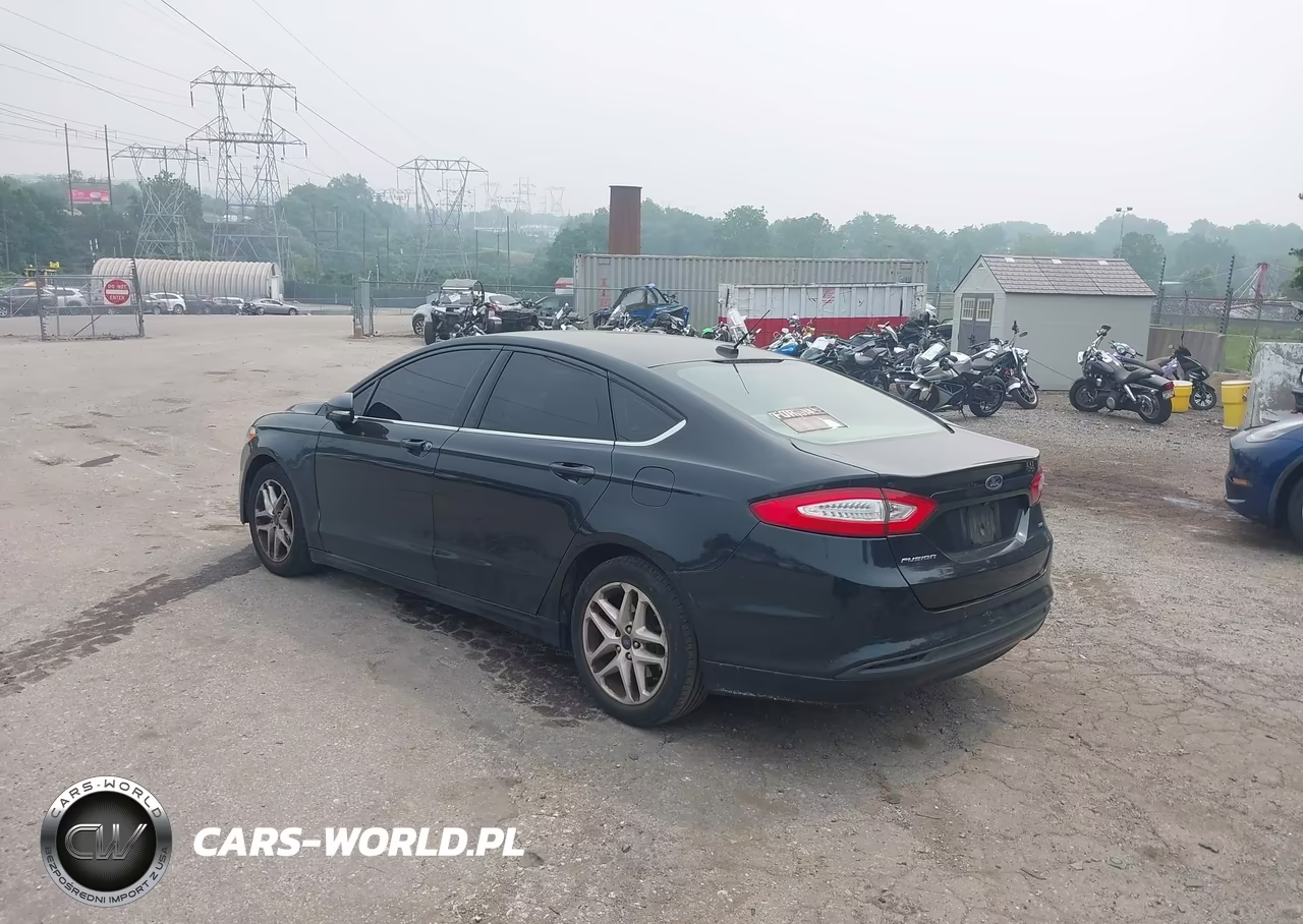 2014 Ford Fusion Se VIN:3FA6P0H7XER348540 - 3
