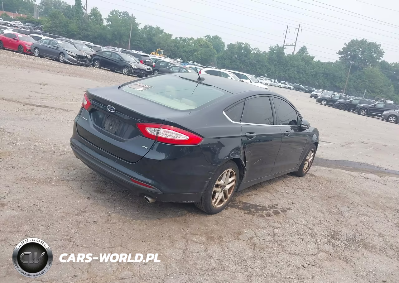 2014 Ford Fusion Se VIN:3FA6P0H7XER348540 - 4