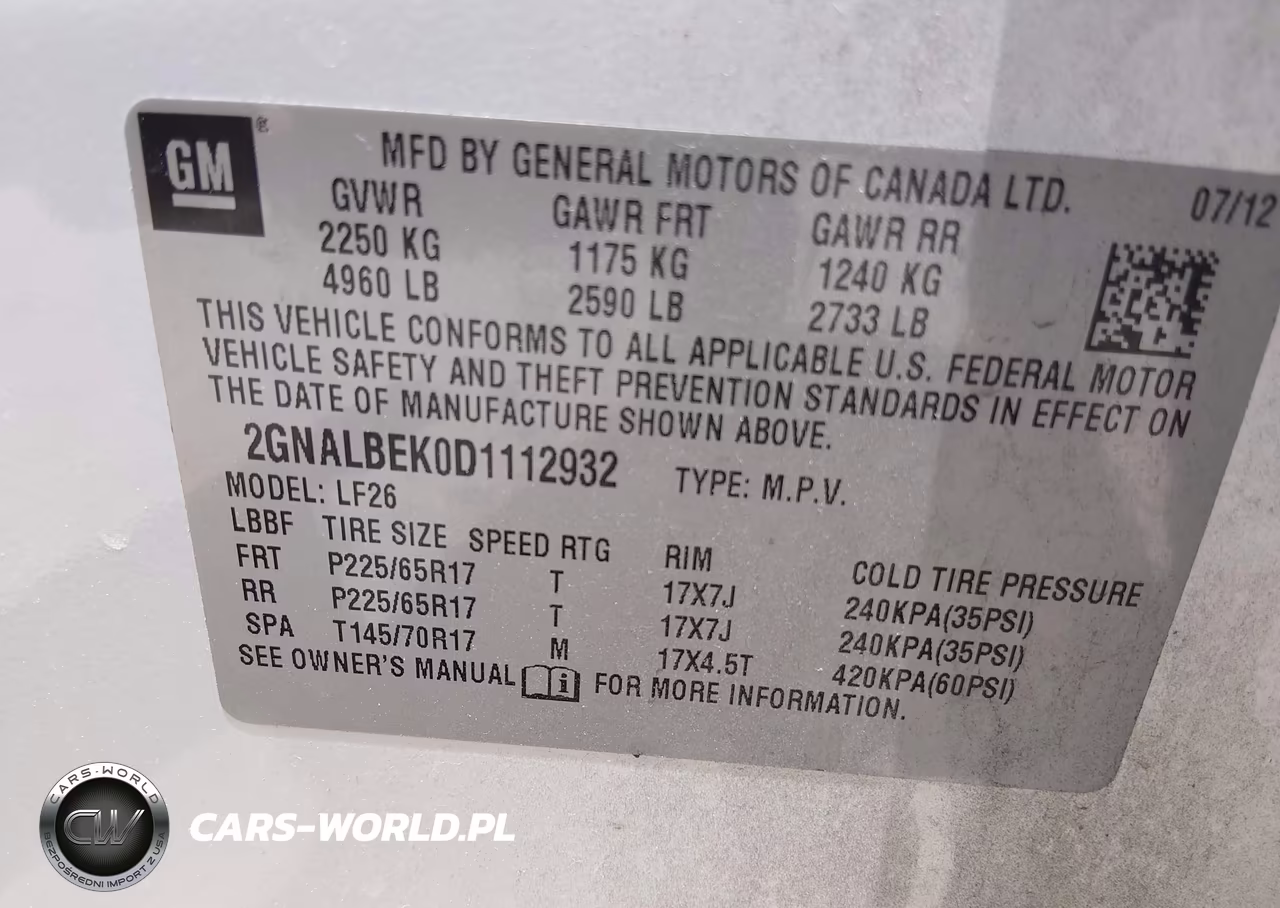 2013 Chevrolet Equinox Ls VIN:2GNALBEK0D1112932 - 9