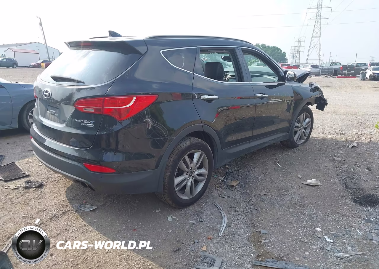2015 Hyundai Santa Fe Sport 2.0L Turbo VIN:5XYZWDLA4FG244318 - 4