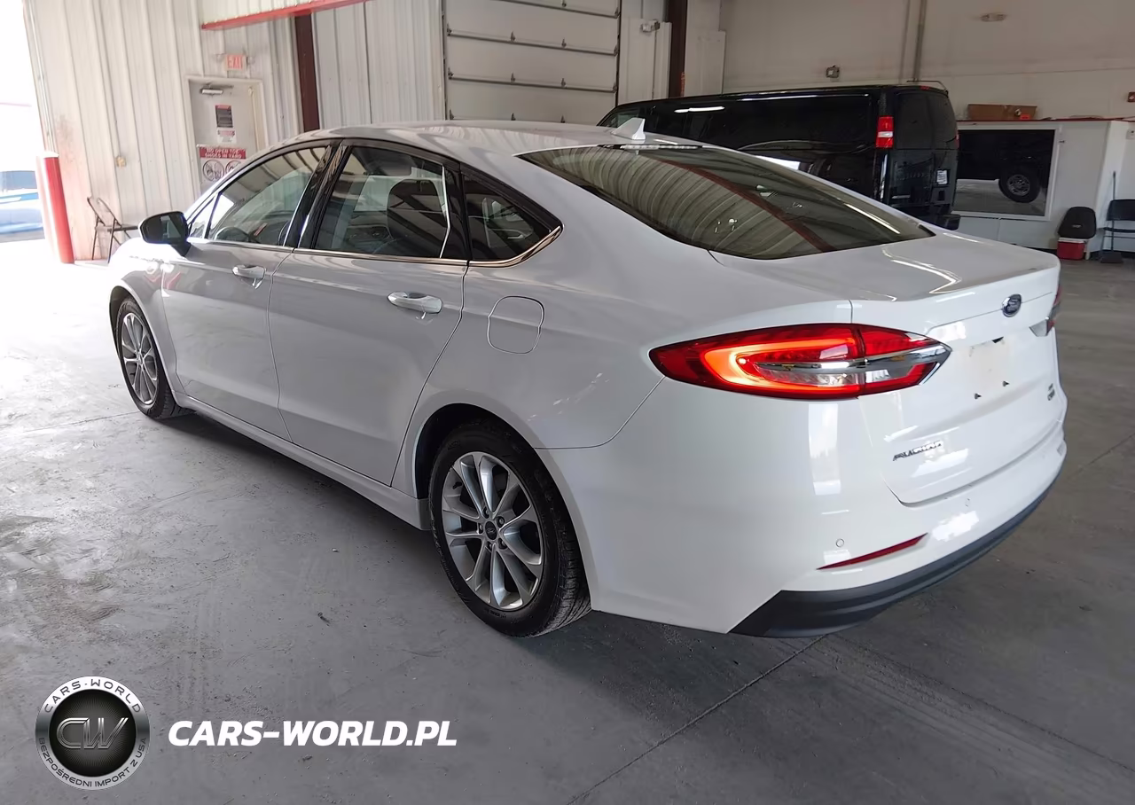 2020 Ford Fusion Hybrid Se VIN:3FA6P0LU2LR244909 - 3