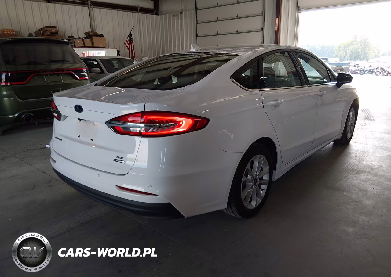 2020 Ford Fusion Hybrid Se VIN:3FA6P0LU2LR244909 - 4