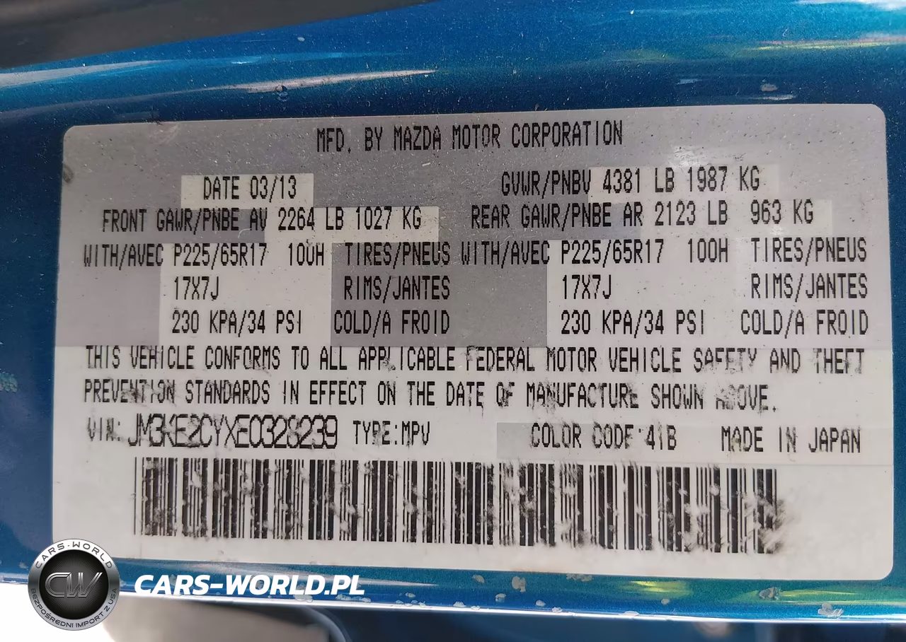 2014 Mazda Cx-5 Touring VIN:JM3KE2CYXE0328239 - 9