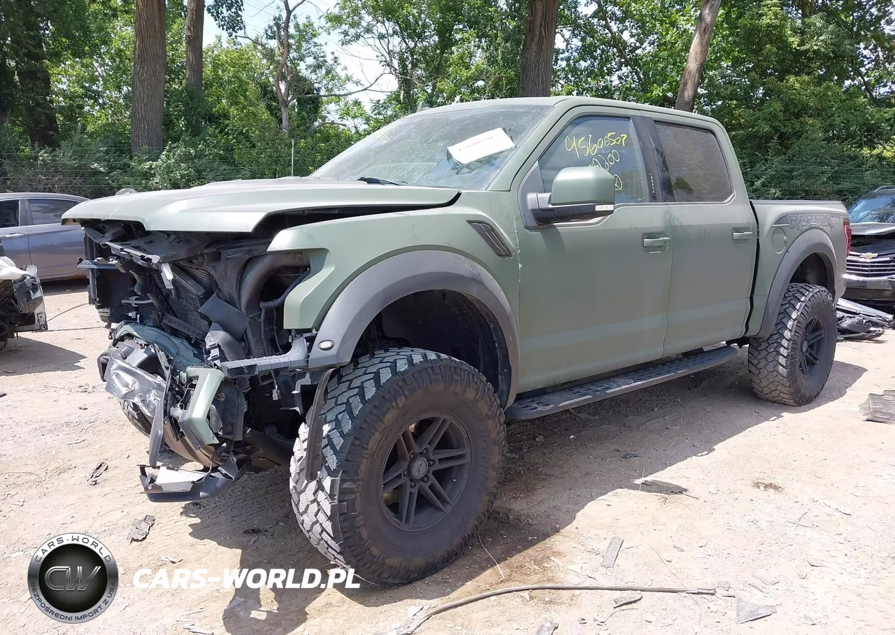 2019 Ford F-150 Raptor VIN:1FTFW1RG9KFB89200 - 2
