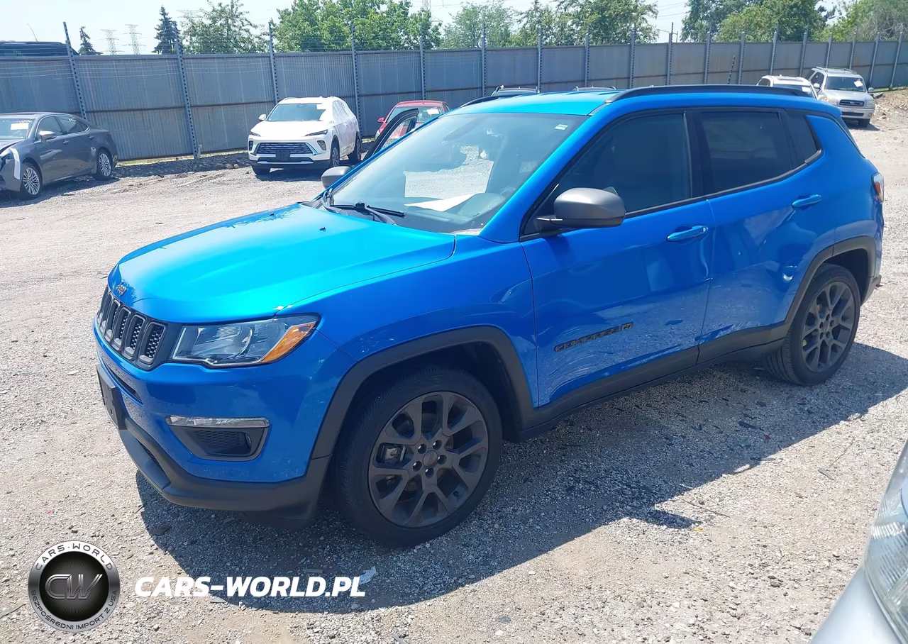 2021 Jeep Compass 80Th Anniversary Fwd VIN:3C4NJCEB4MT532844 - 2