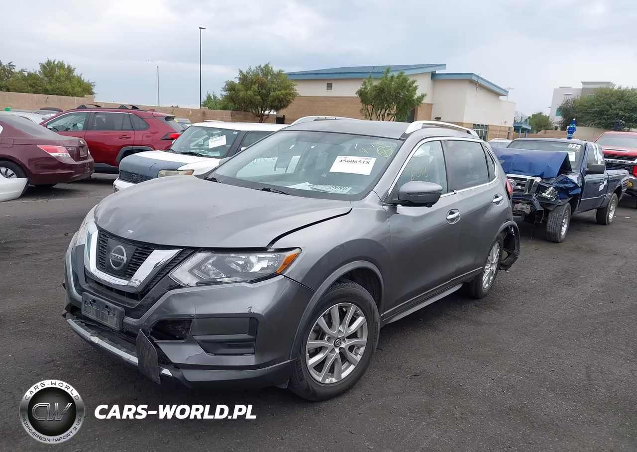 2017 Nissan Rogue Sv VIN:KNMAT2MT4HP611650 - 2