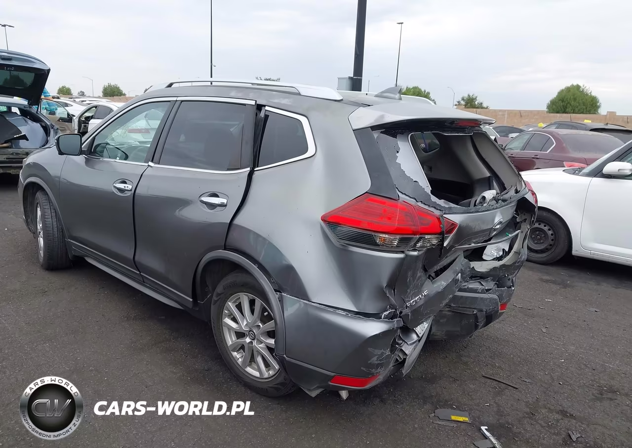 2017 Nissan Rogue Sv VIN:KNMAT2MT4HP611650 - 3