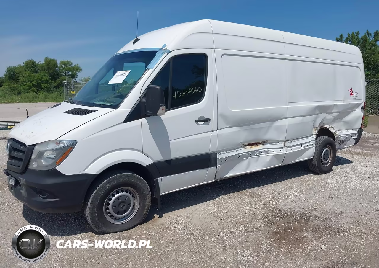 2015 Mercedes-Benz Sprinter 2500 High Roof VIN:WD3PE8DC9F5954643 - 2