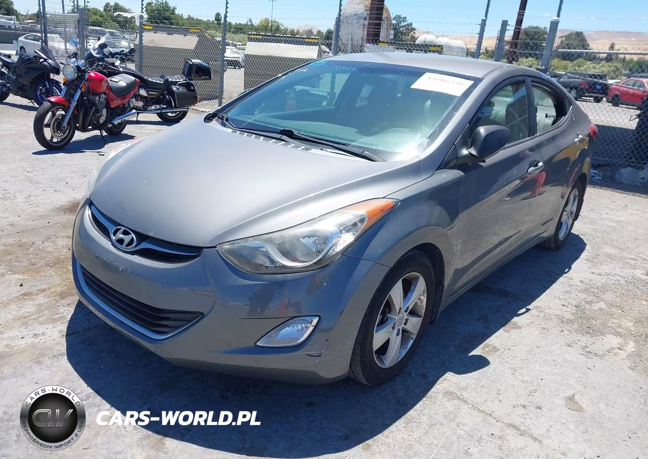 2013 Hyundai Elantra Gls VIN:5NPDH4AE5DH400205 - 2