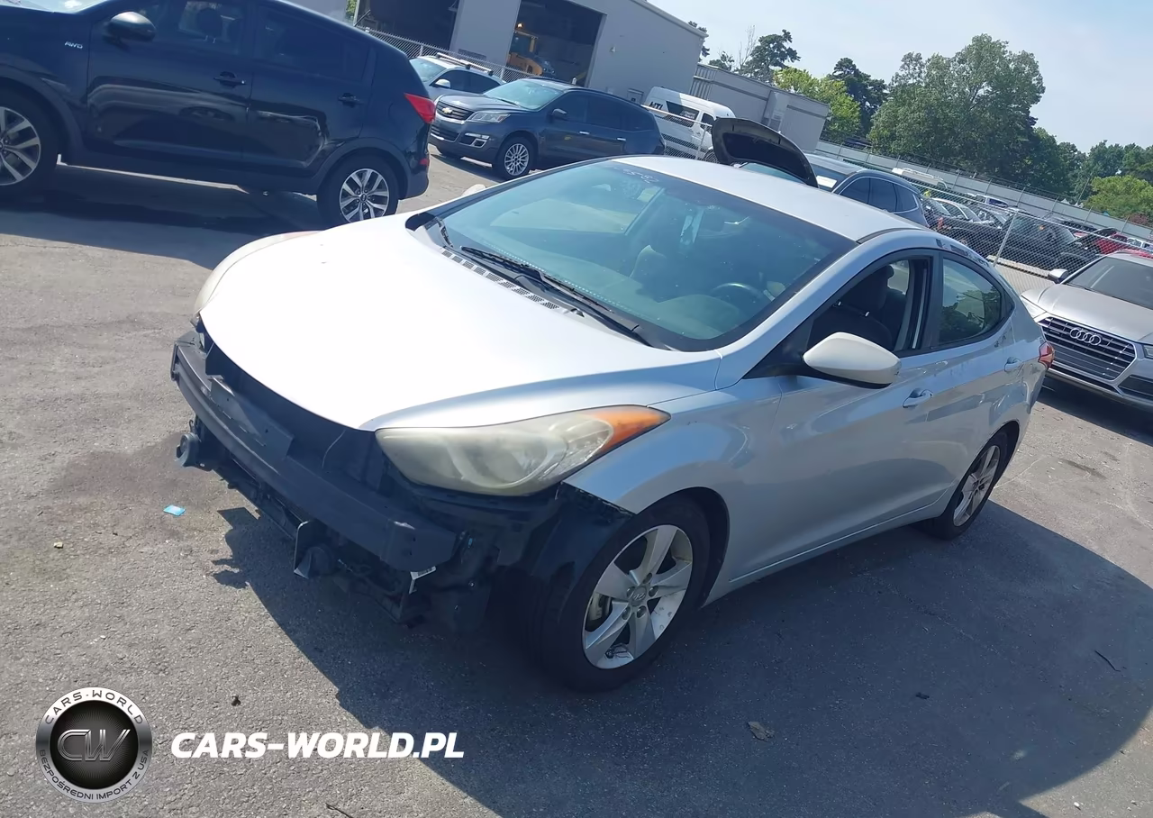 2013 Hyundai Elantra Gls VIN:5NPDH4AE3DH358312 - 2