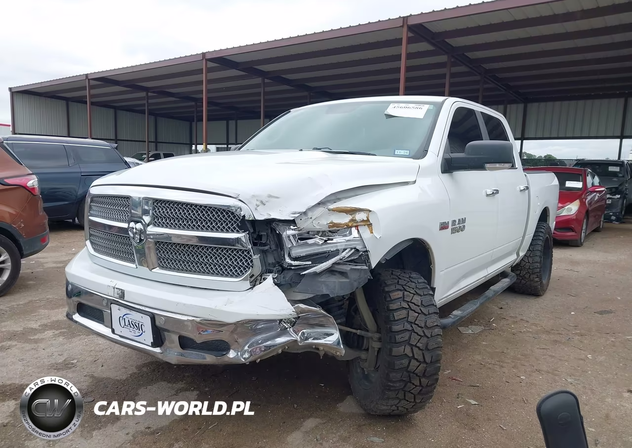 2017 Ram 1500 Big Horn 4X4 5'7 Box VIN:1C6RR7LT3HS613118 - 2