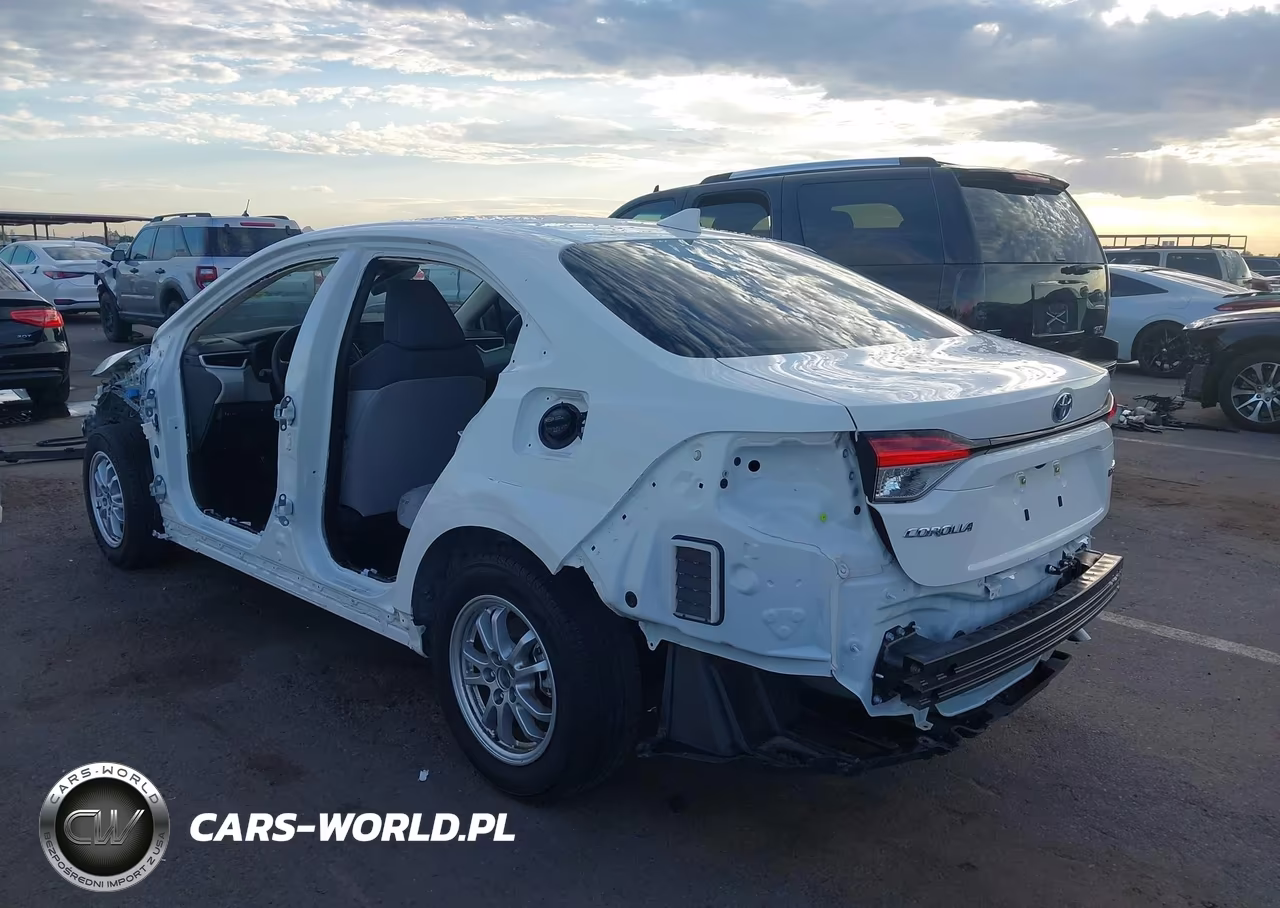 2021 Toyota Corolla Hybrid Le VIN:JTDEAMDE7MJ001114 - 3