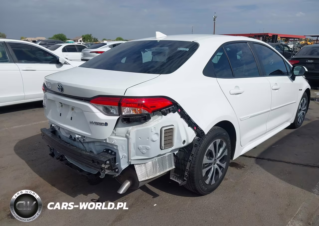 2021 Toyota Corolla Hybrid Le VIN:JTDEAMDE7MJ001114 - 4