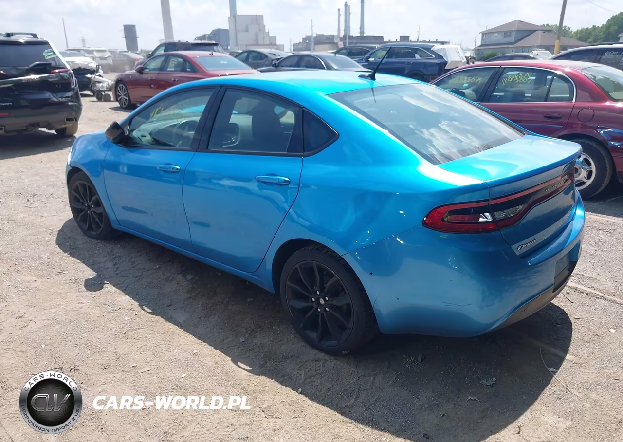 2016 Dodge Dart Sxt Sport Blacktop VIN:1C3CDFFAXGD820517 - 3