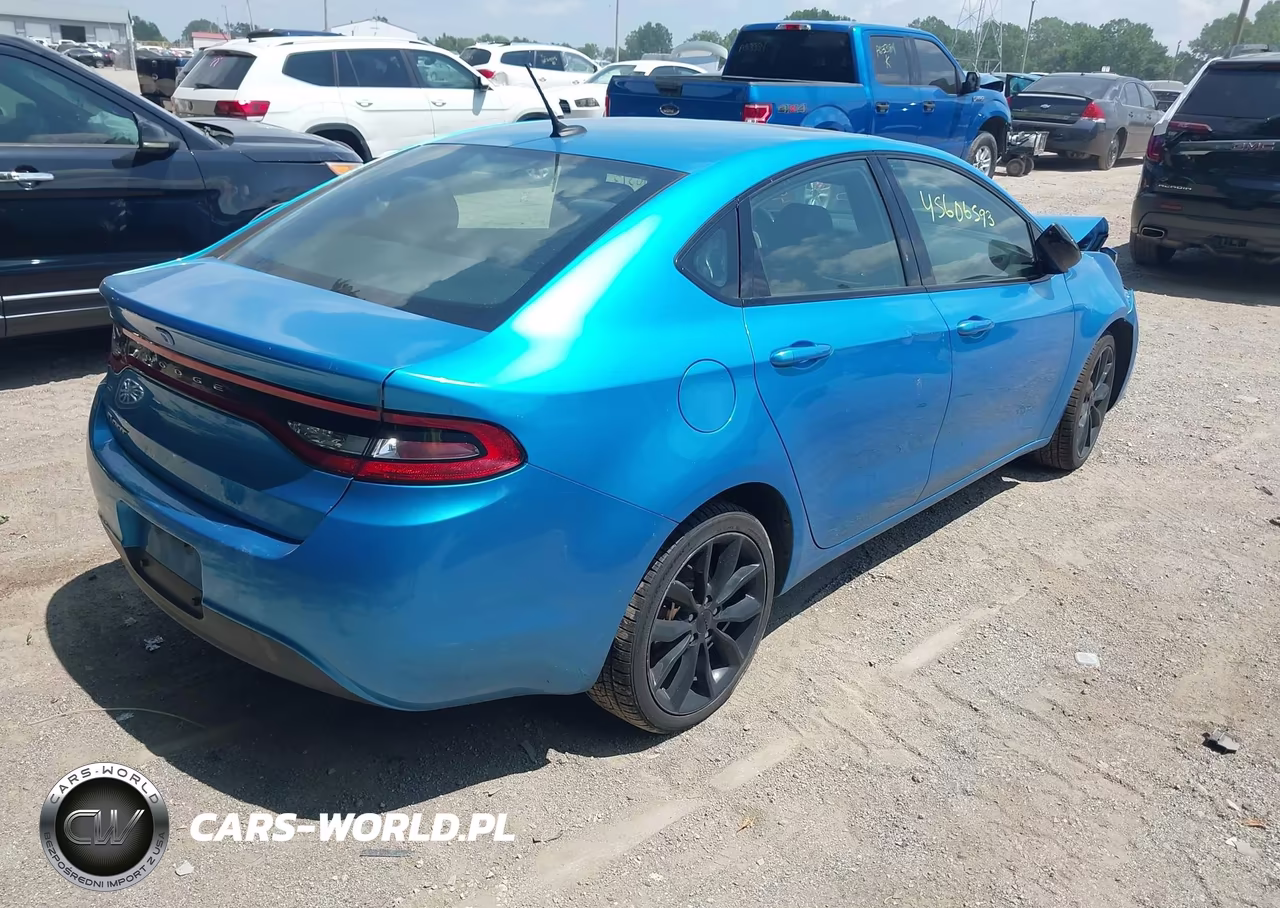 2016 Dodge Dart Sxt Sport Blacktop VIN:1C3CDFFAXGD820517 - 4