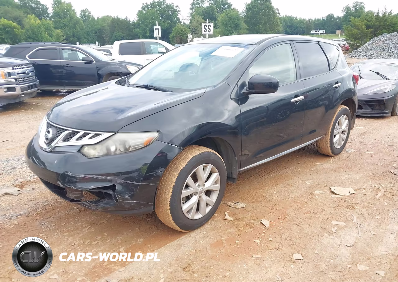 2014 Nissan Murano S VIN:JN8AZ1MU0EW419262 - 2