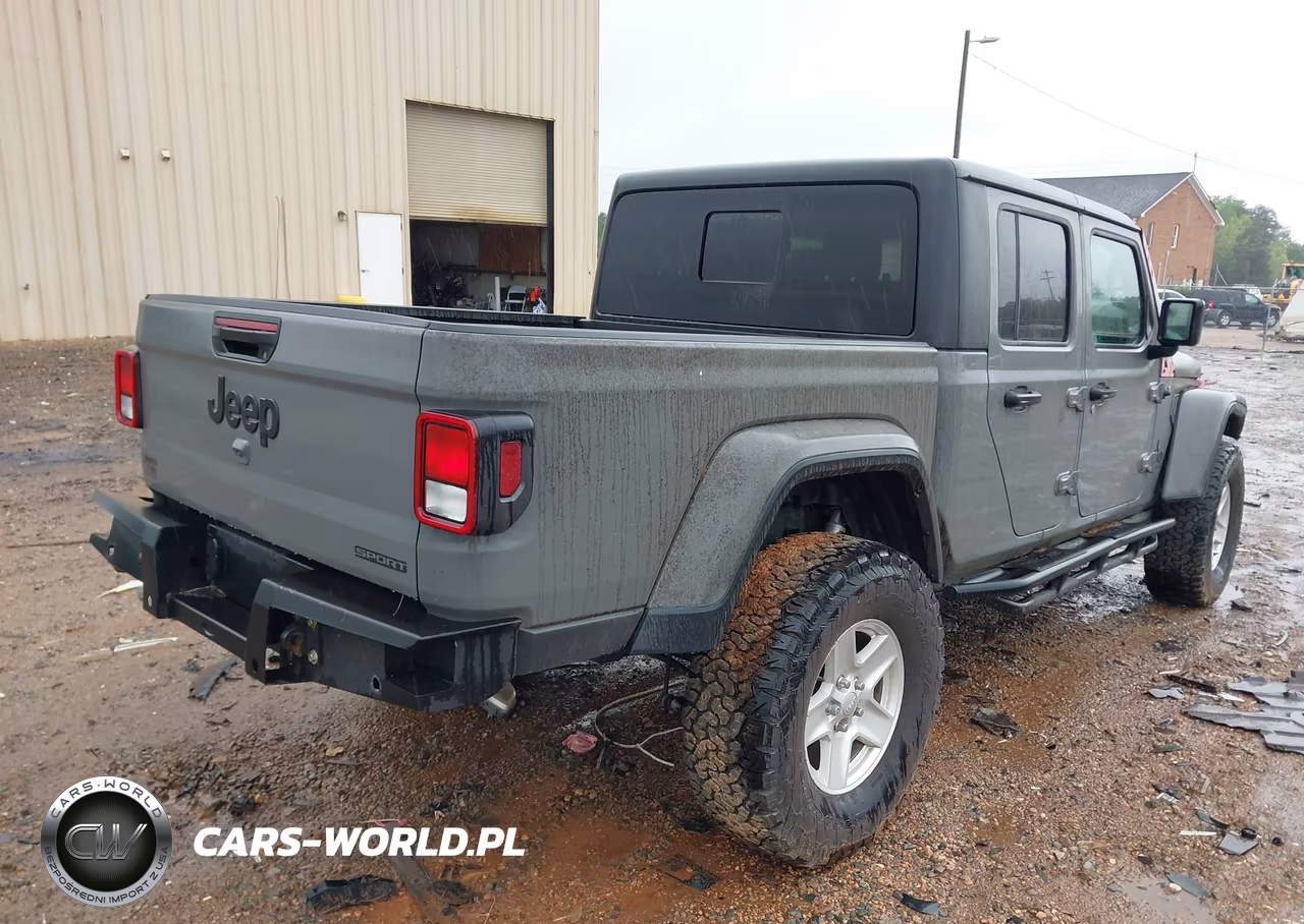 2021 Jeep Gladiator Sport S 4X4 VIN:1C6HJTAG1ML500905 - 4