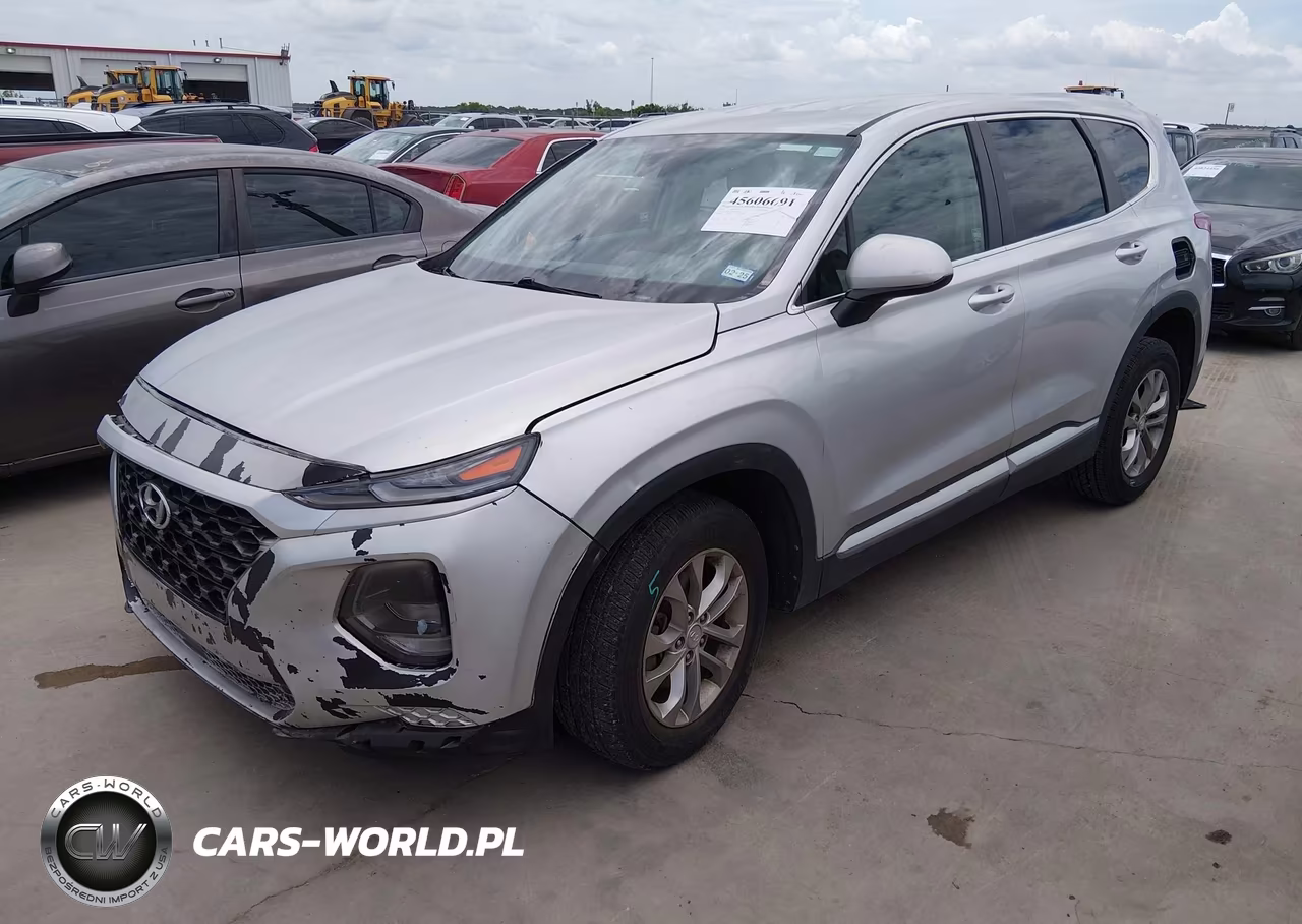 2019 Hyundai Santa Fe Se VIN:5NMS23ADXKH073157 - 2